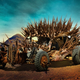Imagen para el artículo titulado Monstruosos y gigantes: así son los coches de Mad Max: Fury Road